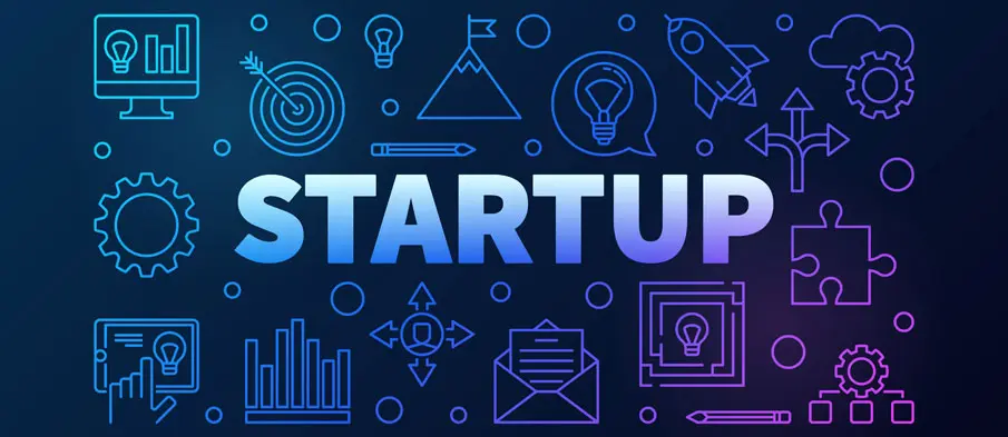 Startup founders brainstorming